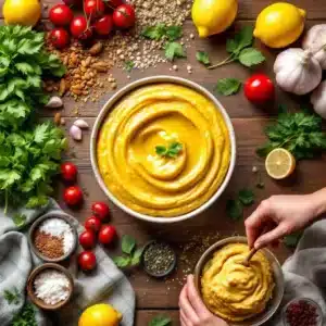 طرز تهیه سس فلافل خانگی خوشمزه
