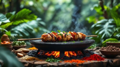 8 ادویه اصلی جوجه کباب مکزیکی + دستور پخت